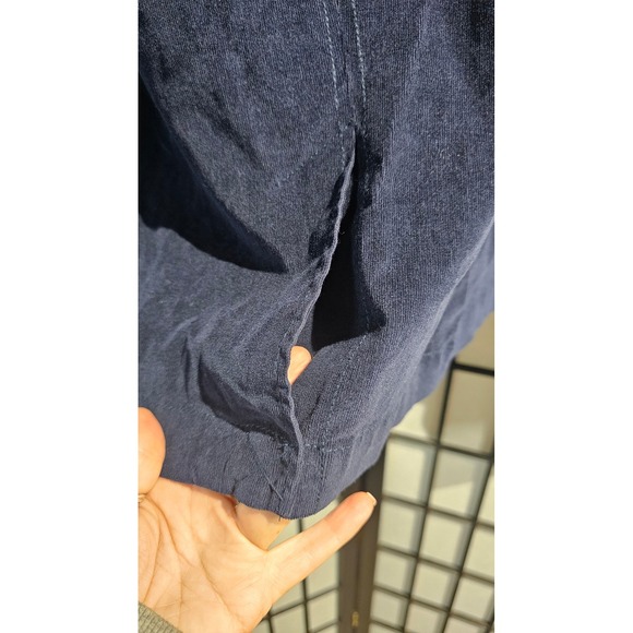 LANE BRYANT Navy Stretch Corduroy Blazer Size 16 NWT Work Jacket - Picture 7 of 7